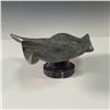 Image 3 : Fossil Stone Stingray Figurine, Artist Signed