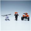 Image 4 : United Hatzalah Emergency Vehicle Toy Set with Stand
