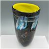 Image 4 : Hand-Blown Venetian Art Glass Vase, Multicolor Floral
