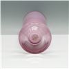 Image 3 : Signed Iridescent Pink Glass Vase