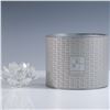 Image 4 : Swarovski Crystal Candleholder, Waterlily Small with Box
