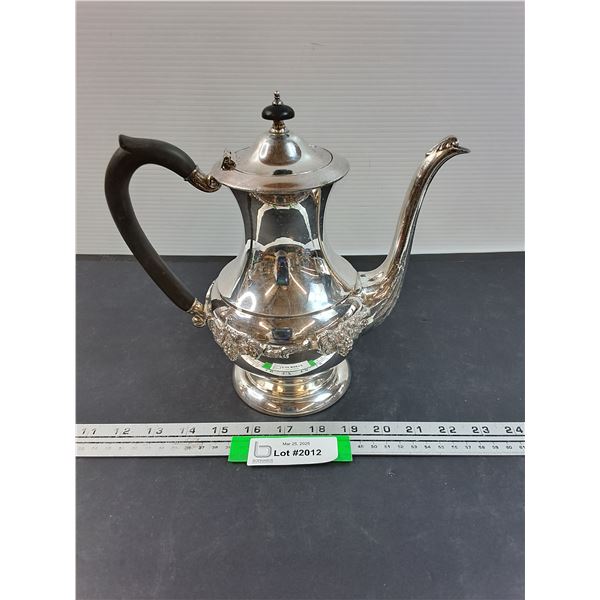 Old English Reproduction Coffee Pot (Lid Loose)