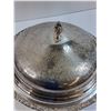 Image 2 : Silver Plated Serving Dish w/Lid  - 12"