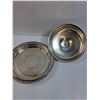 Image 3 : Silver Plated Serving Dish w/Lid  - 12"