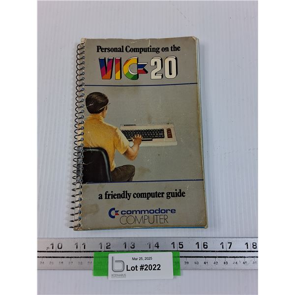 Vic 20 1982 Original Computer Guide