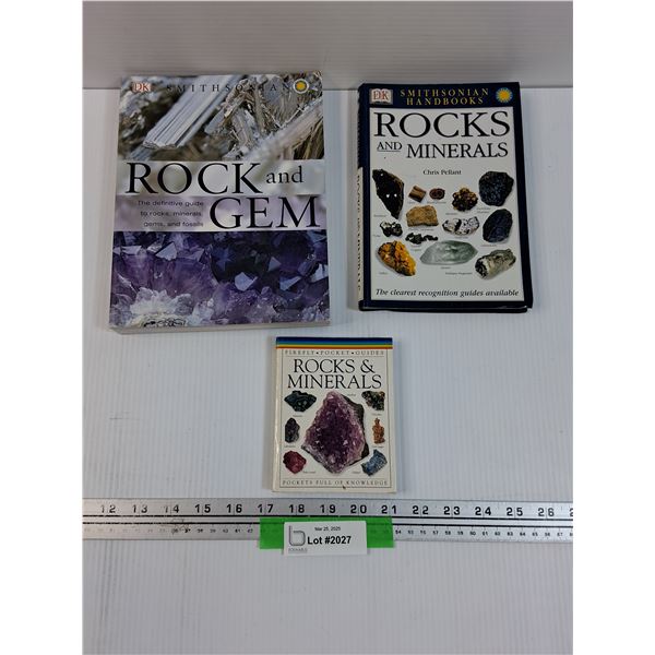 (3) Rocks & Minerals Books