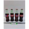 Image 1 : (4) Coca Cola Bottles w/Contents - Athens 2004 Olympic Editions - CANNOT SHIP