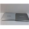 Image 4 : (2) Toshiba Laptops (No Hard drives,  Parts Only)
