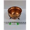 Image 1 : Copper Three-Legged Pot w/ Bail Handle - 6" x 4.5"