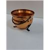 Image 5 : Copper Three-Legged Pot w/ Bail Handle - 6" x 4.5"