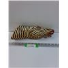 Image 1 : Zebra Wood Carved Head - Wall Mountable - 13" x 4"