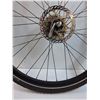 Image 7 : Rear Bicycle Wheel Assembly w/10 Gear Cluster Studded Tire - 42-622 128 x 1.60-700x40 - CANNOT SHIP