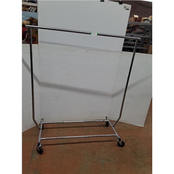** Clothing Rack, Metal, w/Extending Arms & Folding - 51" x 56" x 22" - CANNOT SHIP