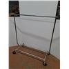 Image 1 : ** Clothing Rack, Metal, w/Extending Arms & Folding - 51" x 56" x 22" - CANNOT SHIP