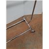 Image 4 : ** Clothing Rack, Metal, w/Extending Arms & Folding - 51" x 56" x 22" - CANNOT SHIP
