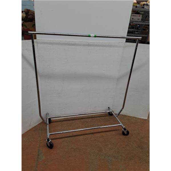 ** Clothing Rack, Metal, w/Extending Arms & Folding - 51" x 56" x 22" - CANNOT SHIP
