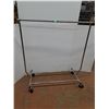 Image 1 : ** Clothing Rack, Metal, w/Extending Arms & Folding - 51" x 56" x 22" - CANNOT SHIP