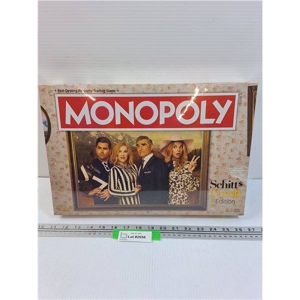 Schitt's Creek Monopoly Board Game - Sealed