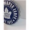 Image 3 : Toronto Maple Leafs Bottle Cap Wall Decor - 14" Diameter