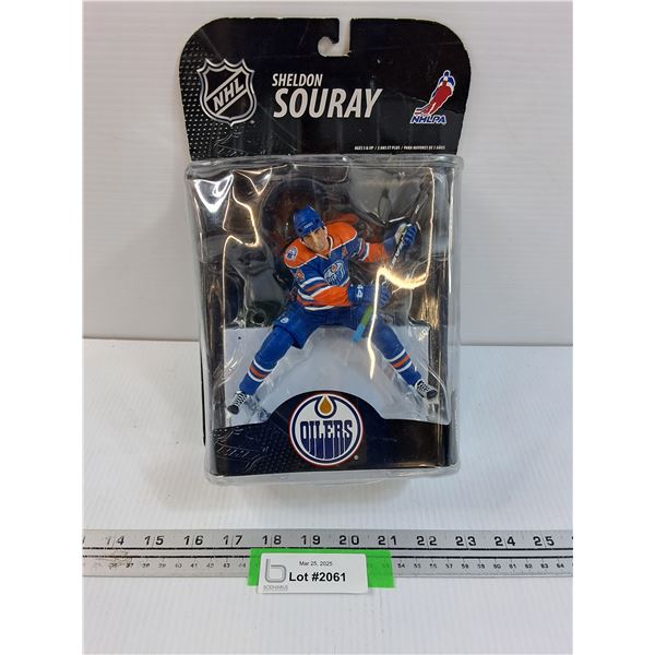Sheldon Souray NHL Edmonton Oilers Figurine - NOS