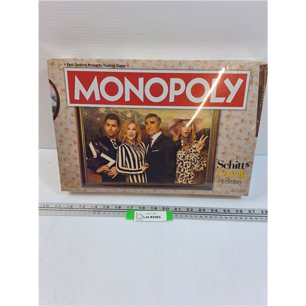 Schitt's Creek Monoploy Board Game - Sealed