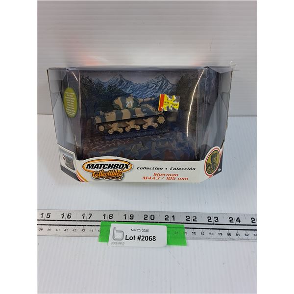 Matchbox Collectibles Sherman M4A3/105mm - NOS