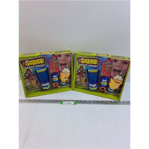 (2) iSounds Party Pack Game - Appears New
