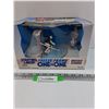 Image 1 : Starting Line-Up One on One: Gretzky & Hasek Figurines - NOS