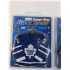 Image 2 : (2) NHL Toronto Maple Leafs Micro Jersey - Sealed