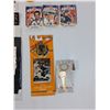 Image 4 : Wayne Gretzky Lot: Patches, Matches, Stickers, Paper Weight, Key, Trading Card, Misc