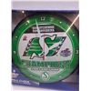 Image 2 : Saskatchewan Roughriders Wall Clock - Sealed