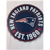 Image 2 : New England Patriots Bottle Cap Wall Decor - 14" Diameter