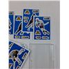 Image 2 : Upper Deck Hockey Sticker Card in Case: Gretzky, Foresburg, Roy, Misc