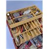Image 2 : Fishing Tackle Box w/Lures & Contents -