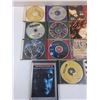 Image 2 : (15) CDS: Celine Dion, Johnny Cash, Misc & (4) DVDS: Doom, Terminator 3, Smurfs, Misc