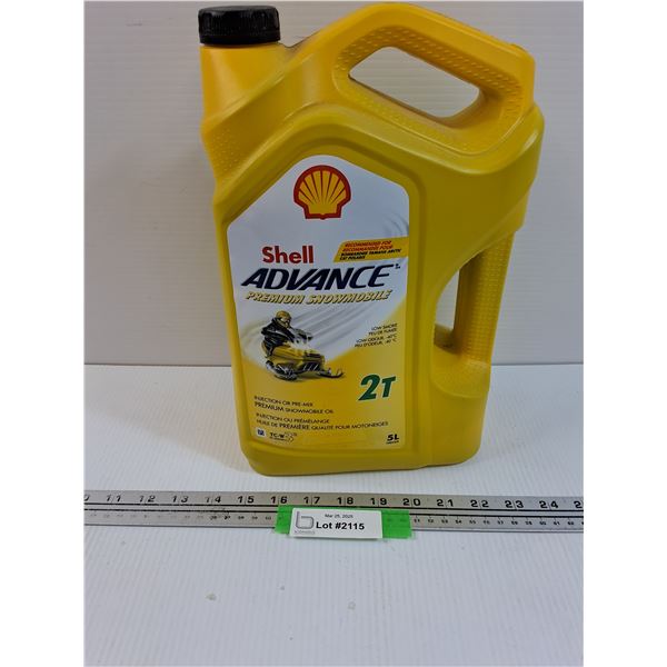 Shell Advance Snowmobile Oil - 5L - CANNOT SHIP