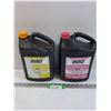 Image 1 : (2) OEM Anti-Freeze: Yellow & Pink - CANNOT SHIP
