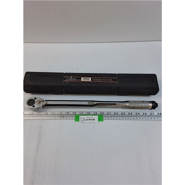 Power Fist - 1/2" Drive Torque Wrench w/Case
