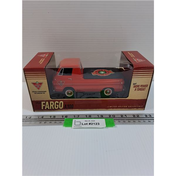 Canadian Tire Fargo A100 Die Cast Model - 1:24 Model Scale - NIB