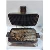 Image 3 : Toastess Vintage Waffle Maker (Missing Cord) & Various Salt & Pepper Shakers & Creamer