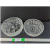 Image 1 : (2) Glass/Crystal Bowls 8"