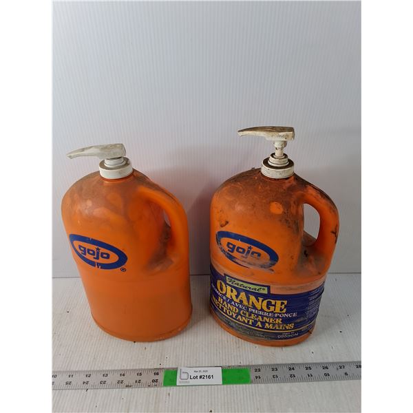 (2) Jugs of Gojo Hand Cleaner