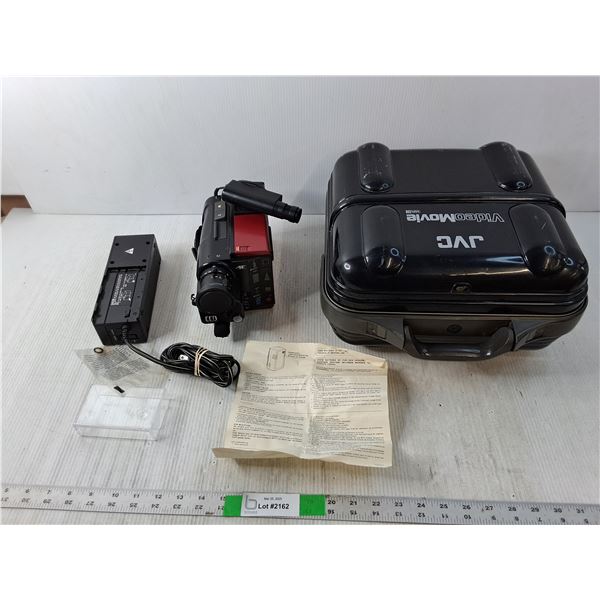 JVC Video Maker Film Camera with Case, Battery 