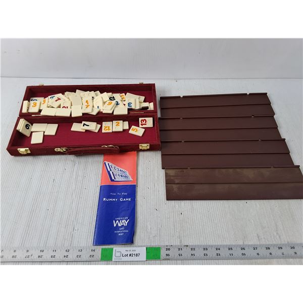 Rummy Game with Case