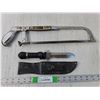 Image 1 : Hacksaw & Knife with Compass & Case