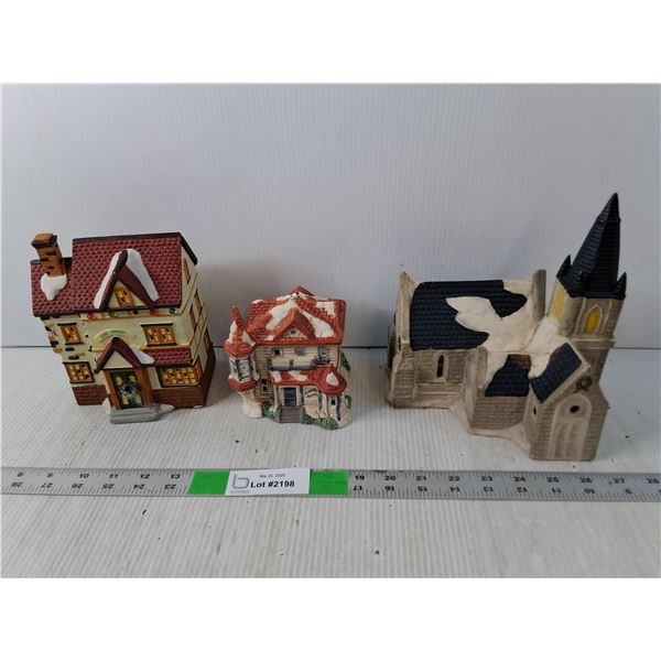 Ceramic Light/Candle Covers Up to 8" Tall