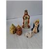 Image 3 : Ceramic Figurines- Nativity Scene, Bridge, Gazebo