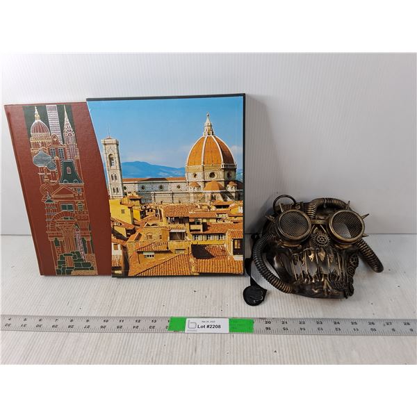 Cities & Civilizations Book, Skeleton Gas Mask