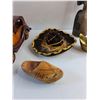 Image 3 : Wooden Home Decorations, Miniature Sombrero, Brass Ducks and Misc