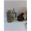 Image 3 : German Beerstein, Various Home Decorations and Cookbook for Golfers